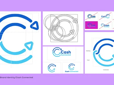 Cash Connected Logo Design branding branding design corporate identity illustration logo logo design
