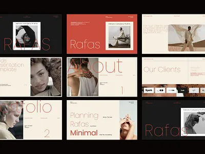 Company Profile PowerPoint & Google Slides Template. proposal rafas company profile