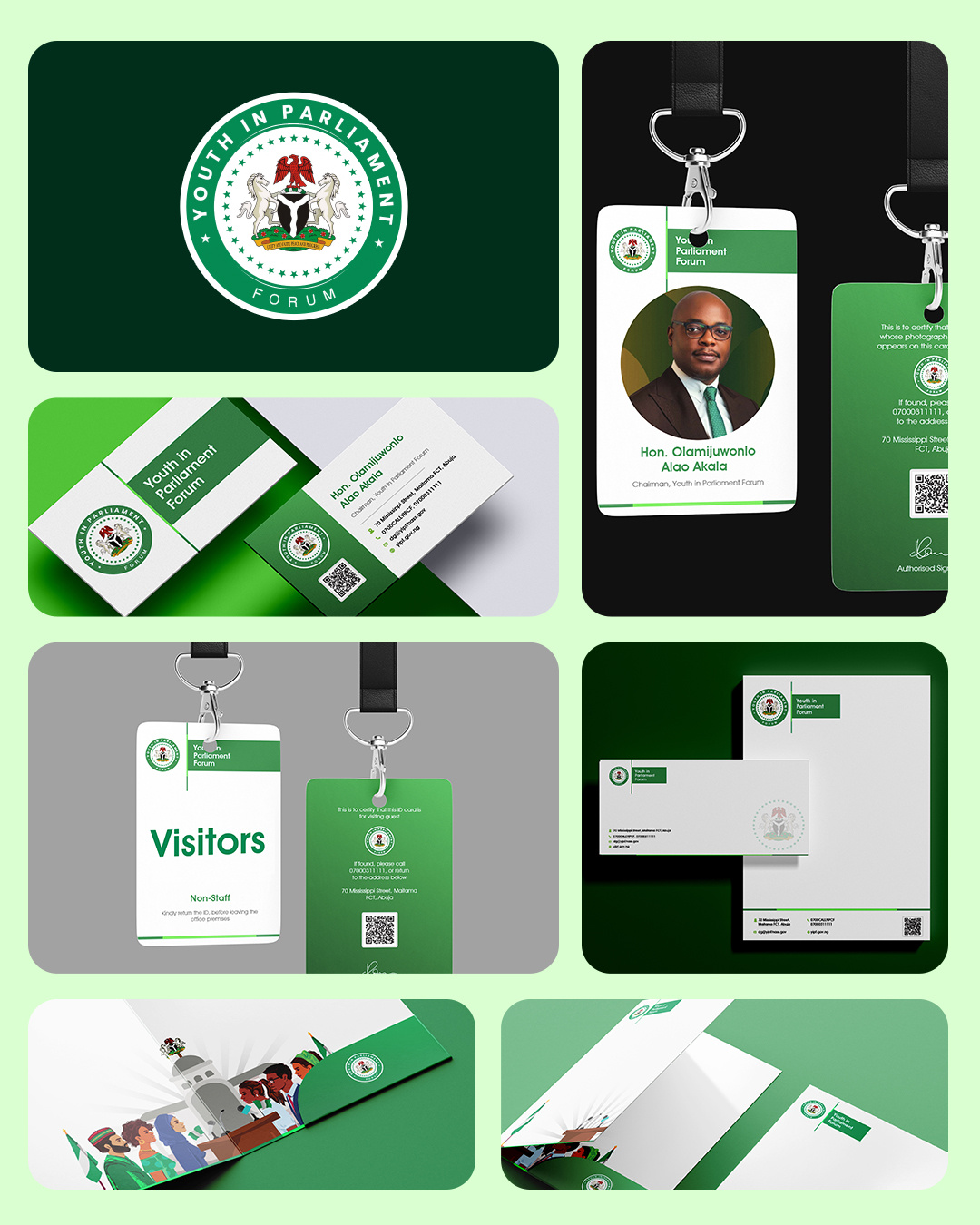 Youth in Parliament Forum branding 3d branding graphic design logo