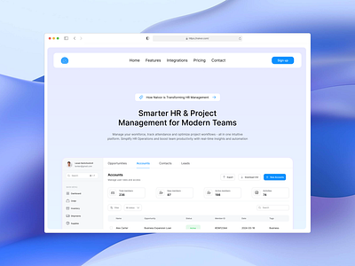 Landing Page Design app branding design fresh graphic design illustration landing landingpage logo typography ui ux vector
