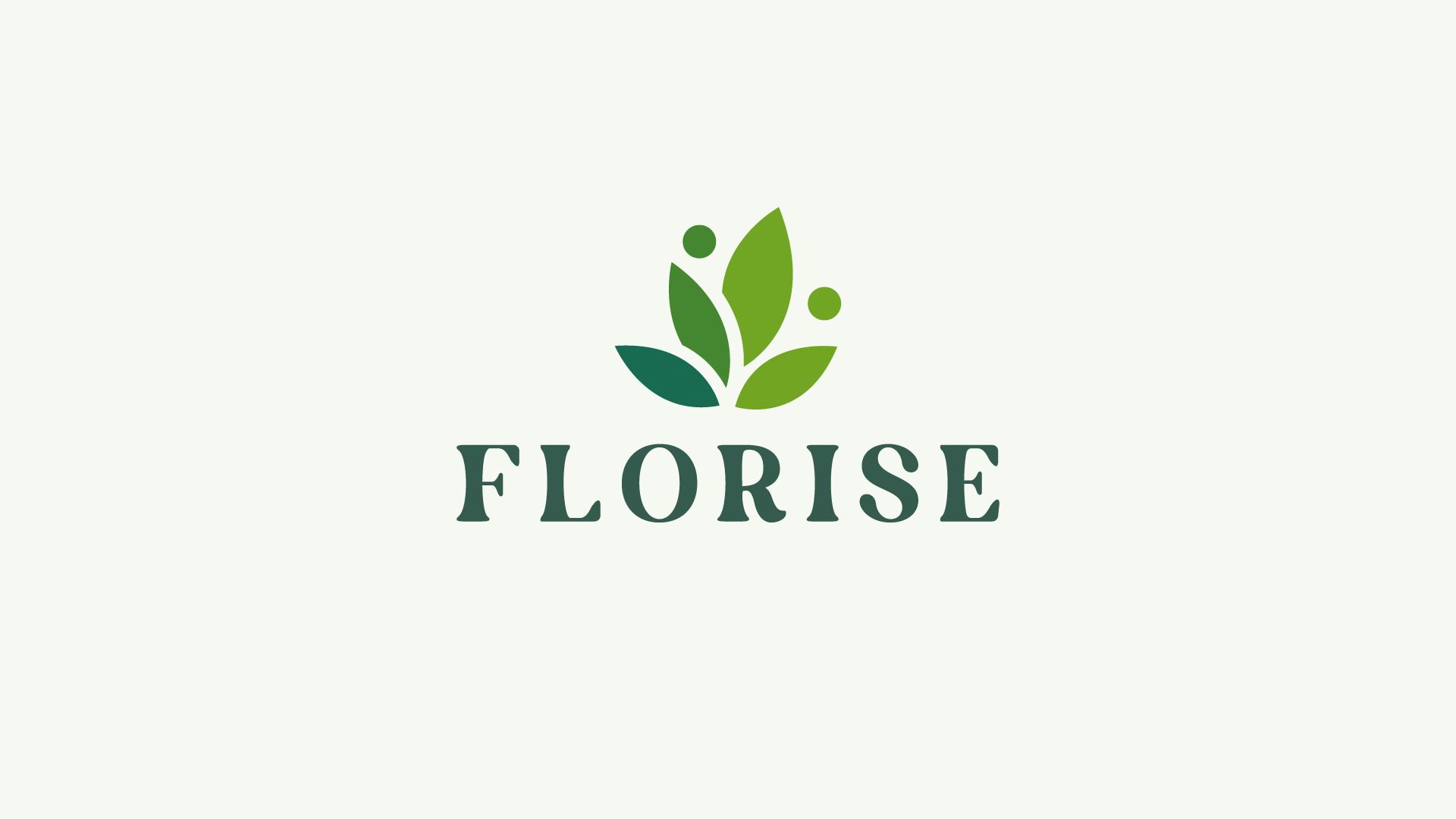 Logo Animation for FLORISE animation graphic design leaf logo logo design minimalist logo motion graphics