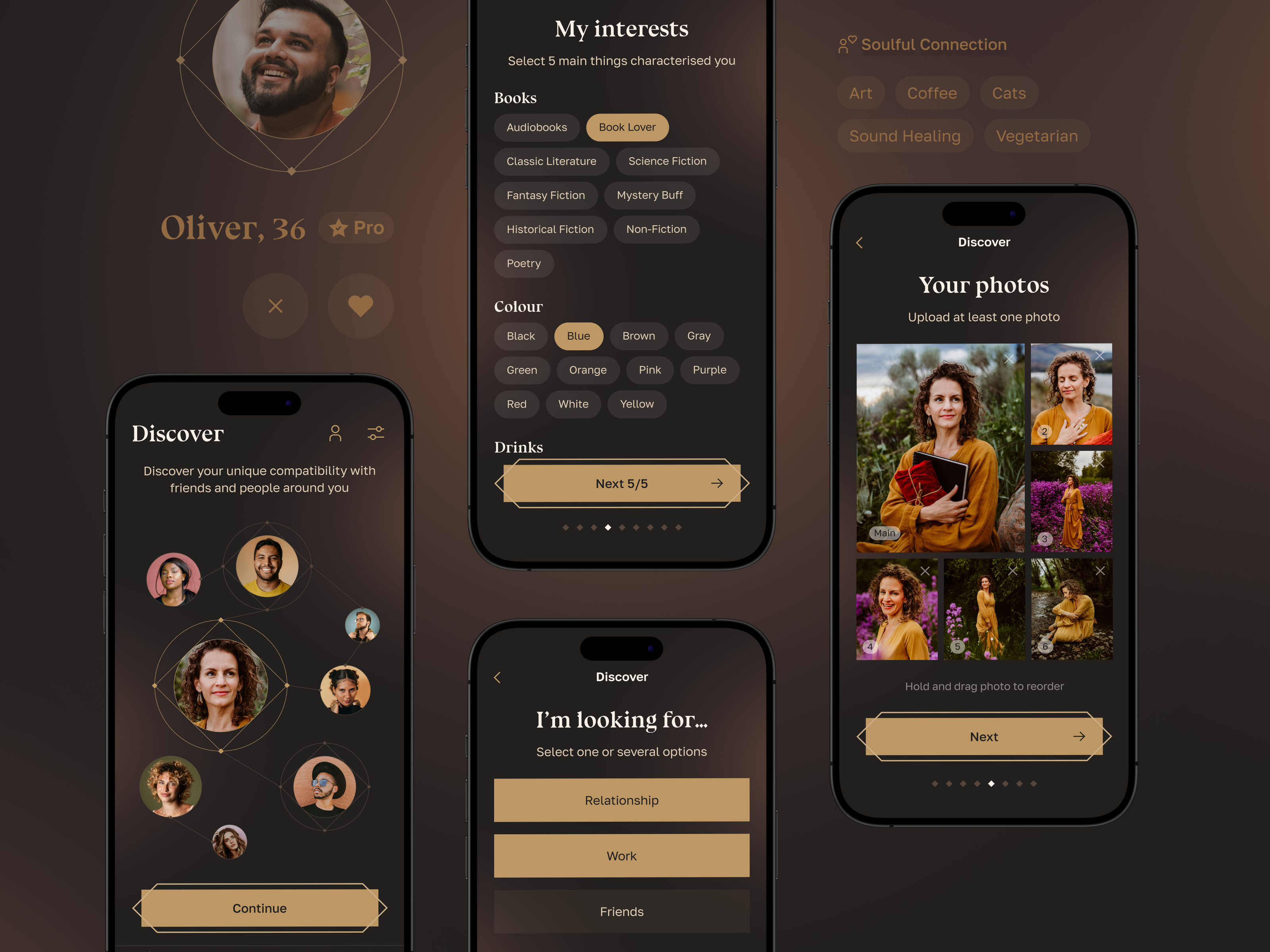 Example of Personal Growth App Design