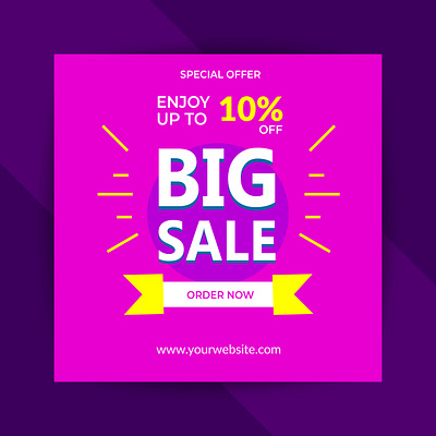 Social Media Sale Post Design big sale brochure business company design discount flyer graphic design monoglhor mrdesigner00 sell
