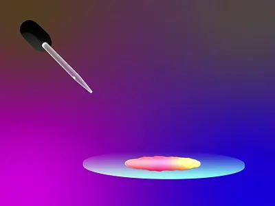 Groovy Pipette Loop 2d 3d abstract after effects animation blender gradient loop loops motion graphics vector