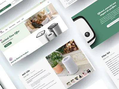Aeris by iRobot | e-commerce ecommerce graphic design ui ux website