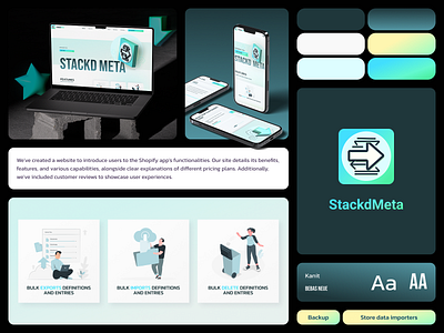STACKD META | Shopify application aplication app audit branding customization design development logo online shop shopify store