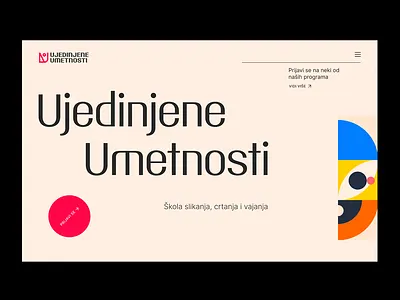 Art School Website art artschool design minimalistdesign modern uxui web webdesign website