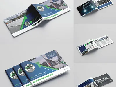 Brochure design for UberConcrete adobe illustrator brochure design graphic design print design