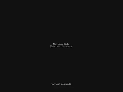 Non-Linear Studio 2022 3d agency animation design graphic design motion graphics studio ui web web design website