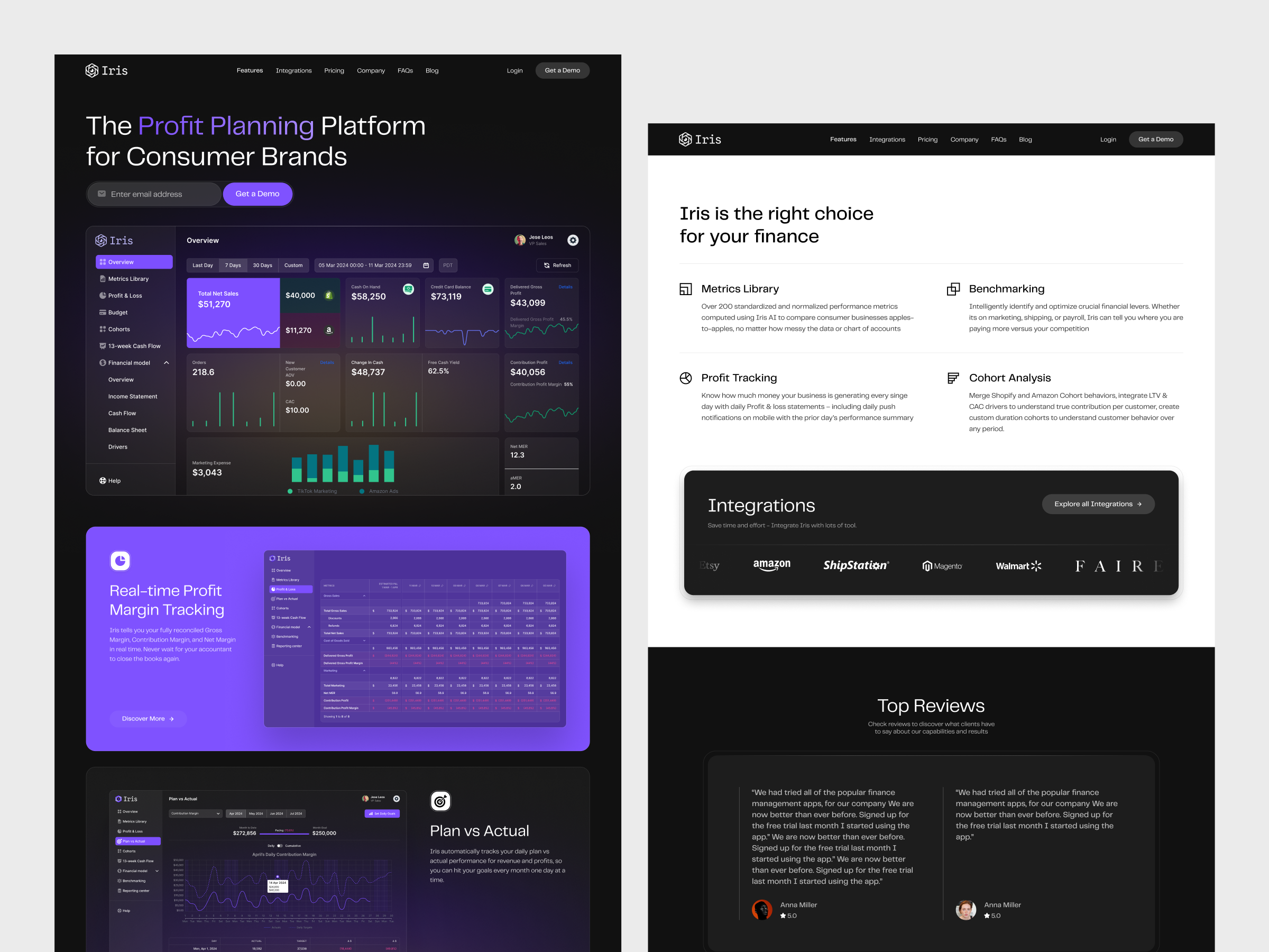SaaS Dashboard for Finance Analytics animation branding darkmode dashboard finance fintech logo saas saasdashboard ui ux