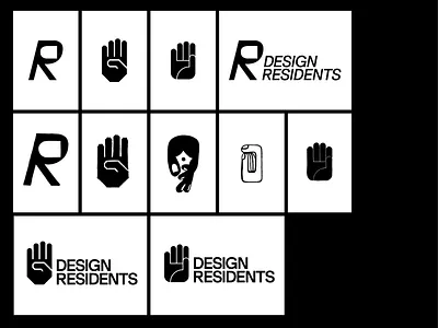 Design Residents blog branding concept design illustration logo typography ui ux website