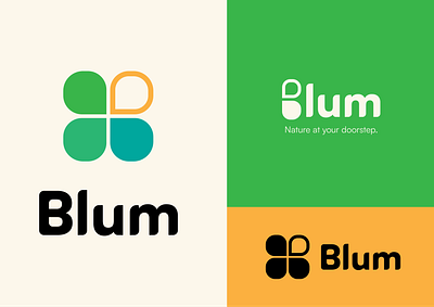 Blum - Logo Design branding design graphic design logo typography vector visual identity