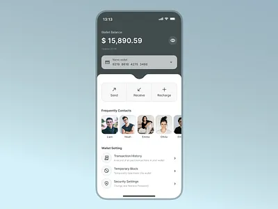 Payment App Dashboard - UI Design android android design app dashboard app design app ui application design best mobile app design bill dashboard design ios design mobile mobile app design mobile design most popular app design payment payment app top mobile app design ui ux