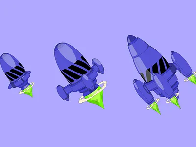 Rocket V.1 Illustration