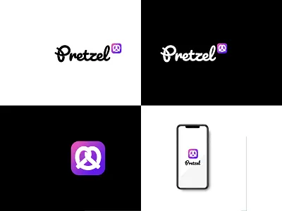 Pretzel- Modern Logo Design 3d animation bangla logo best logo best modern logo branding company logo english logo graphic design logo logo design logo2025 modern logo motion graphics new logo pretzel logo ui