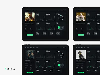 Subra app branding concept design illustration interface logo typogaphy ui visual design