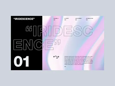 Iridescence Loop 3d abstract animation blobs branding cinema 4d glow iridescence loop marble octane