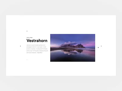Carousel Interaction adventures carousel interaction interactive typography ui ui ux ui ux design