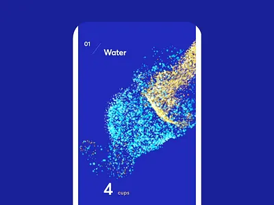 Granular Exploration Effects after affects cuberto design form granula graphics heart ui ux visual visual art water