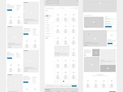 Moen Product Wireframes product ui ux web website wireframe wednesday wireframes