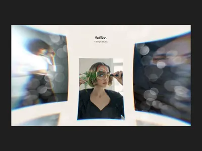 WebGL Gallery Animation 3d after effects animation colors design distort grid interaction layout motion photography ui ux web