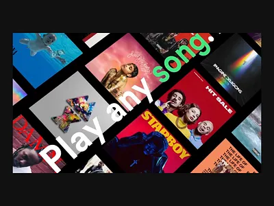 Spotify Premium - Motion Design #2 animation design dribbble giveaway illustration invitation invite logo motion spotify ui