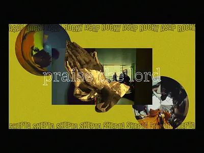 praise the l o r d aftereffects animation design interaction interaction design interface motion motiondesign type typography ui web website