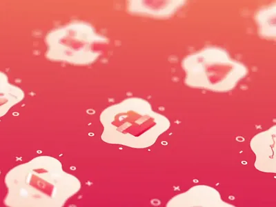 Fitamin icons blur christmas cup fitamin fitness food goal gradient icons ios mobile peach progress red set sport stat video weight win