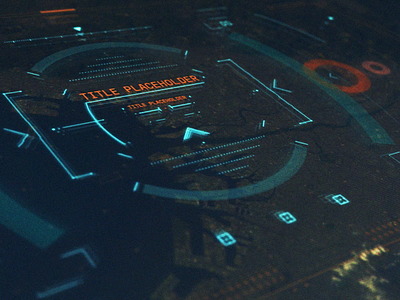 Hud Animation animation futuristic game hud sci fi sci fi sci fi art tech ui video game