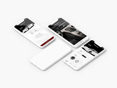 Configurator Transitions animation brand design flat interface mobile typography ui ux web