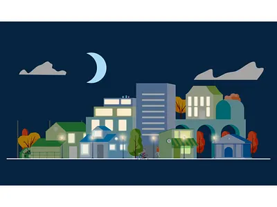 From here to there after effects animation character illustration keyframe kitchen living room motion