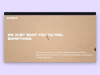 BudBud Site branding design website design