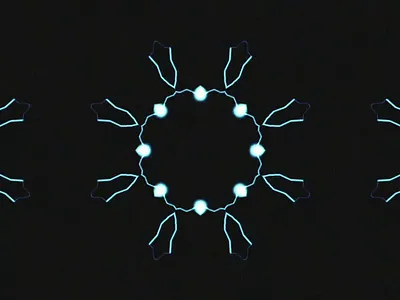 Electric after effects animation design electricity kaleidoscope motion motion animation motion art