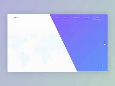 Airline Landing Page Micro Interaction 2018 android app design illustration landing page micro animation micro interaction trend uidesign ux