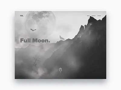 Parallax Motion Experiment animation homescreen interaction ios parallax parallax scrolling ui ux web