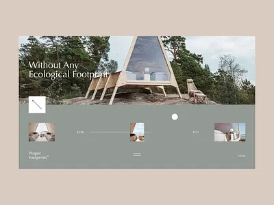 Proper Footprints — Landing animated animation architecture art colors design graphic grid interaction interface layout minimal motion photography typography ui ux web website