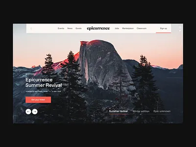 Epic Unused after effects animation clean interaction interface landing page ui ux web web design website