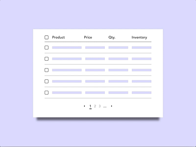 Pagination animation concept daily ui dailyui design flat illustration invision invisionstudio minimal nyc pages pagination rows table transition ui uidesign vector web