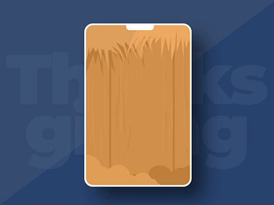 Happy Thanksgiving - 2 Invites business creative design flat illustration minimal mobile template thanksgiving typography ui website