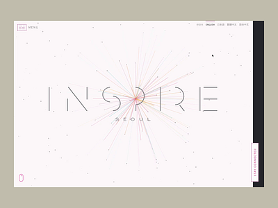 Inspire Menu ui design ui motion