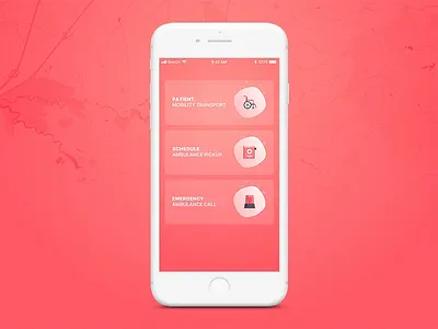 Health Care App animation app branding button car categories design icon icons illustration ios menu minimalism social speed typography ui ux vector