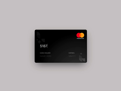 Floating Credit Card animation appletv creditcard design ecommerce motion prototype tv ui ux