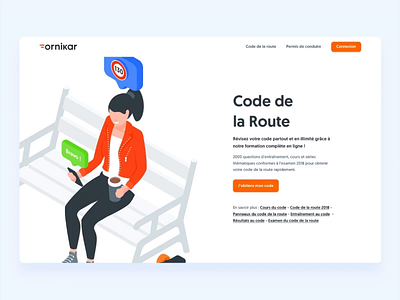 Ornikar.com • Sign In panel 👈 desktop form invisionstudio rebranding sign in text fields ui ux