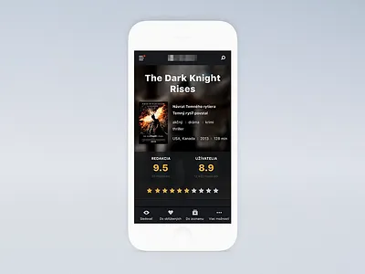 Movie Database Concept Mobile concept database detail mobile movie movie app portal ui ui ux design