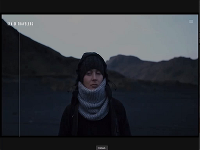 Agency clean design design agency interaction landing page menu minimal movement platform travel ui ux video website