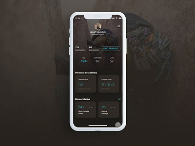 UI Design - Settings design invisionstudio prototype ui ux