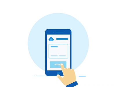 Onboarding Animation- Fintech App animation onboarding screen visual design