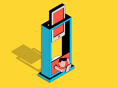Social Guillotine aftereffects character design graphic illustration motion muzli