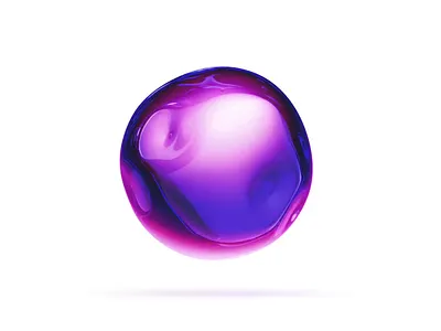 Preloader for jewelry website 3d animation c4d cinema 4d glass organic pink preloader sphere