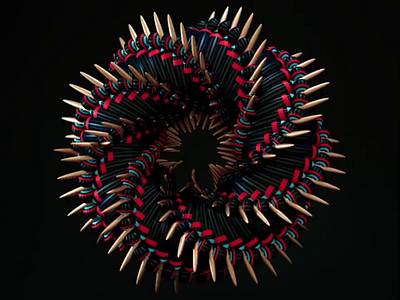 The donut of fortune 3d acrime adobe aftereffects animation c4d cinema 4d design motion